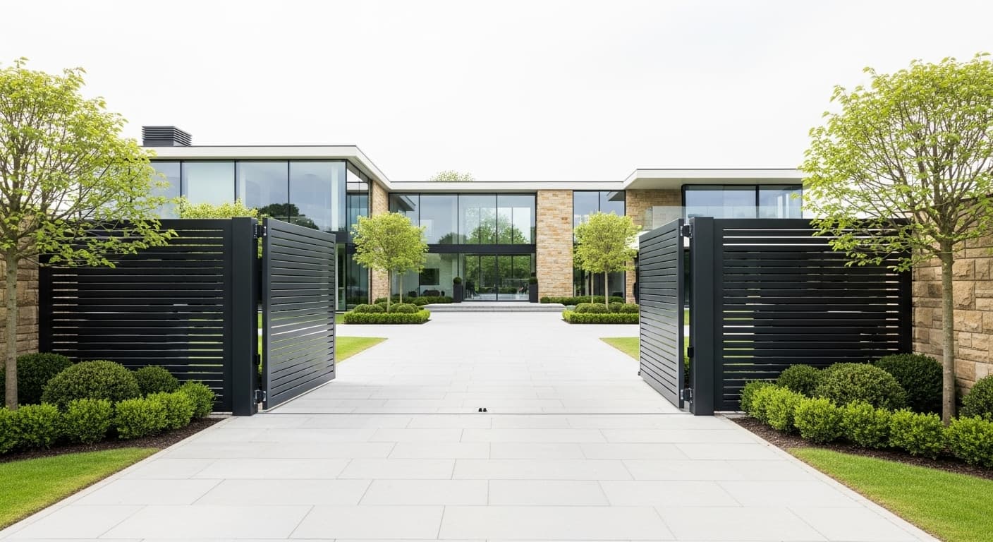 Composite Driveway Gates