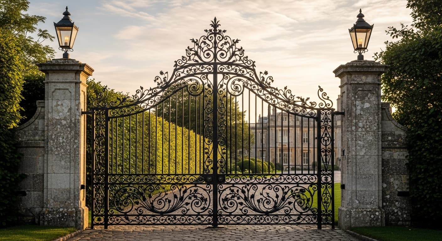 Metal Driveway Gates